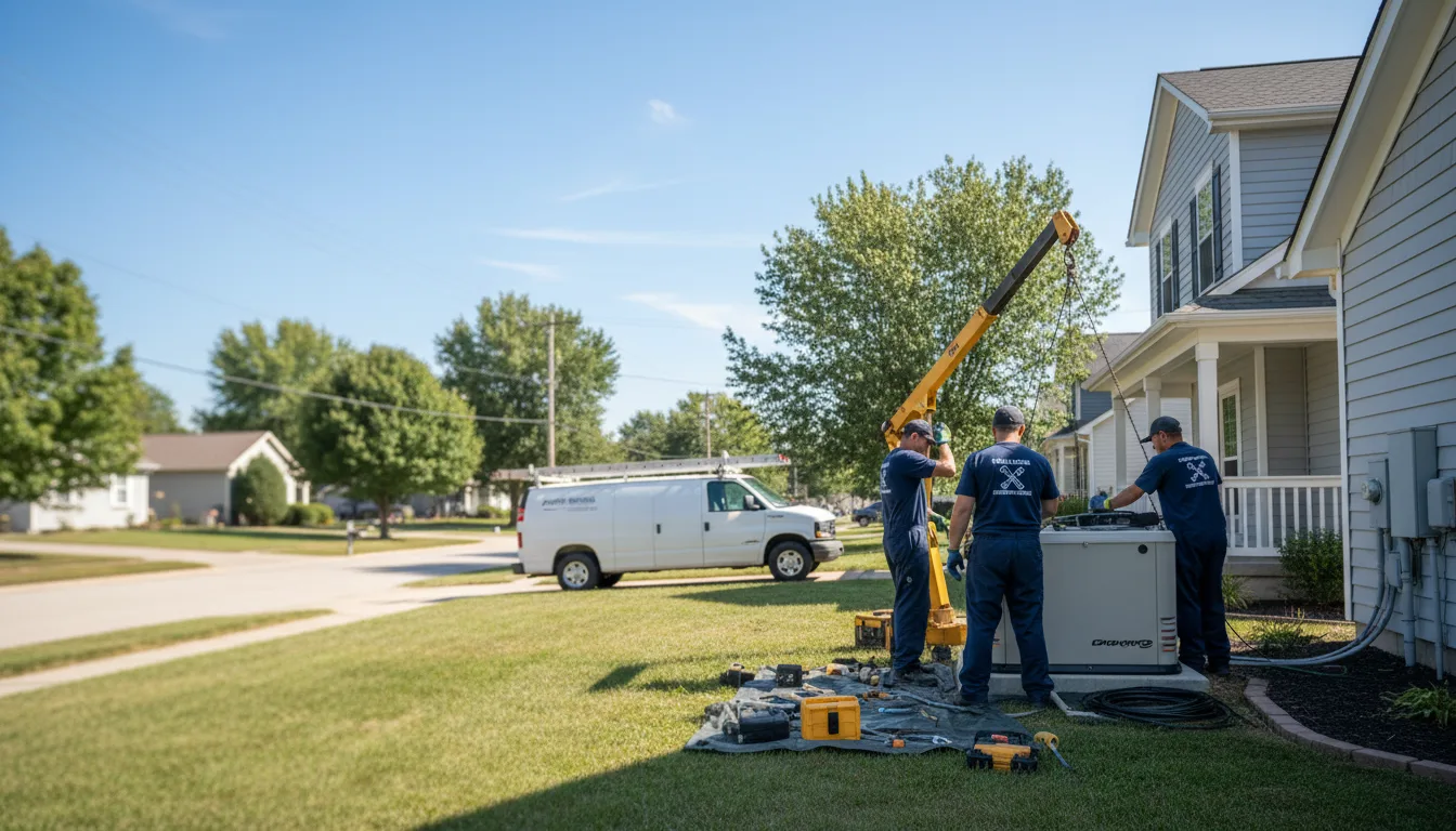 Generator Installation in Williamstown, MO near me